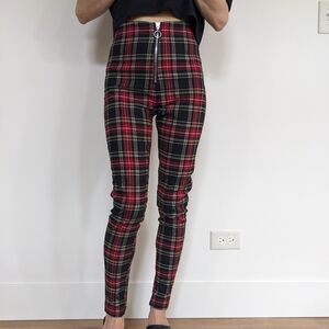 Zara Checked Leggings